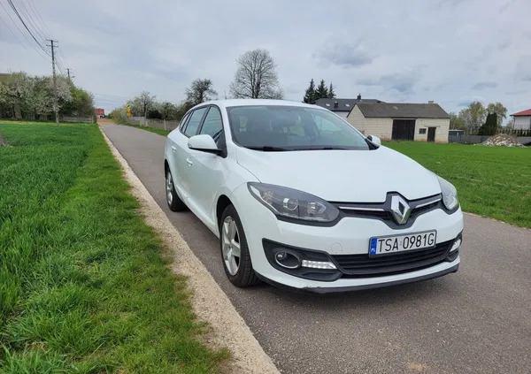 świętokrzyskie Renault Megane cena 31500 przebieg: 186000, rok produkcji 2015 z Glinojeck